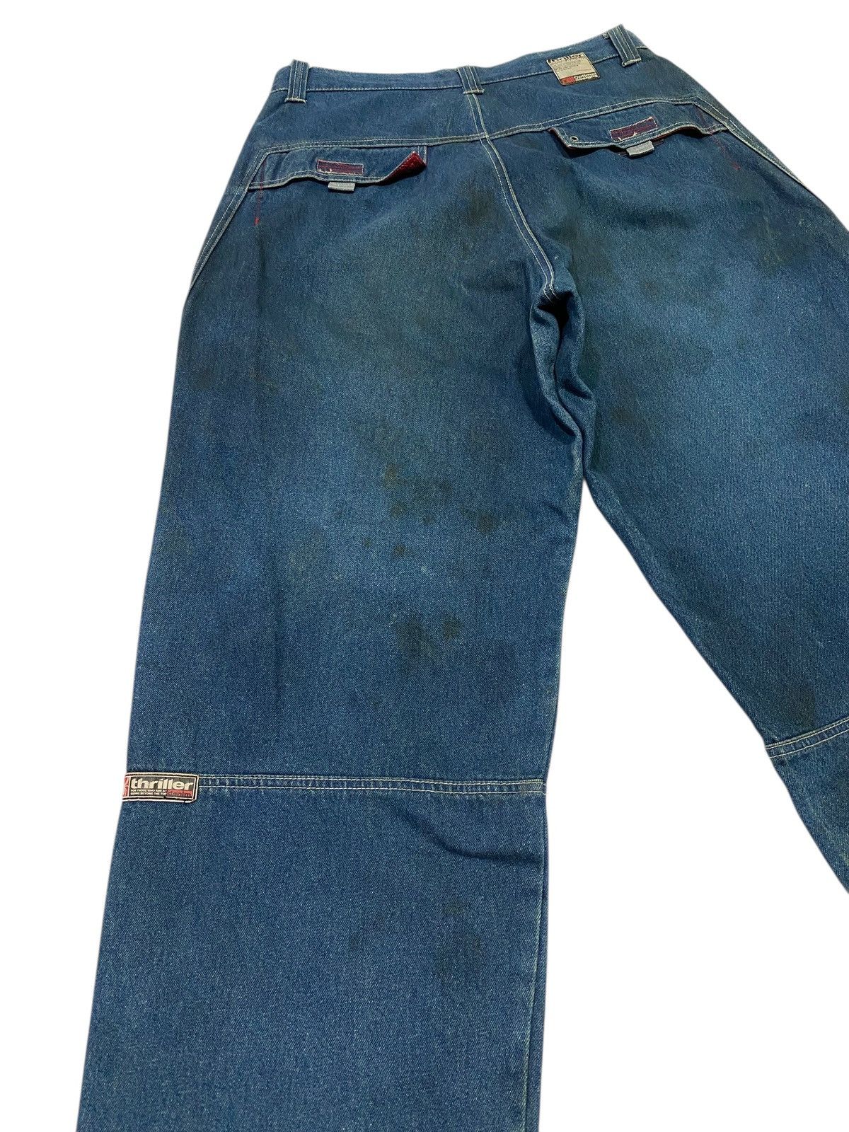 JNCO Thriller baggy jeans / hip hop rap Size US 33 - 6 Thumbnail