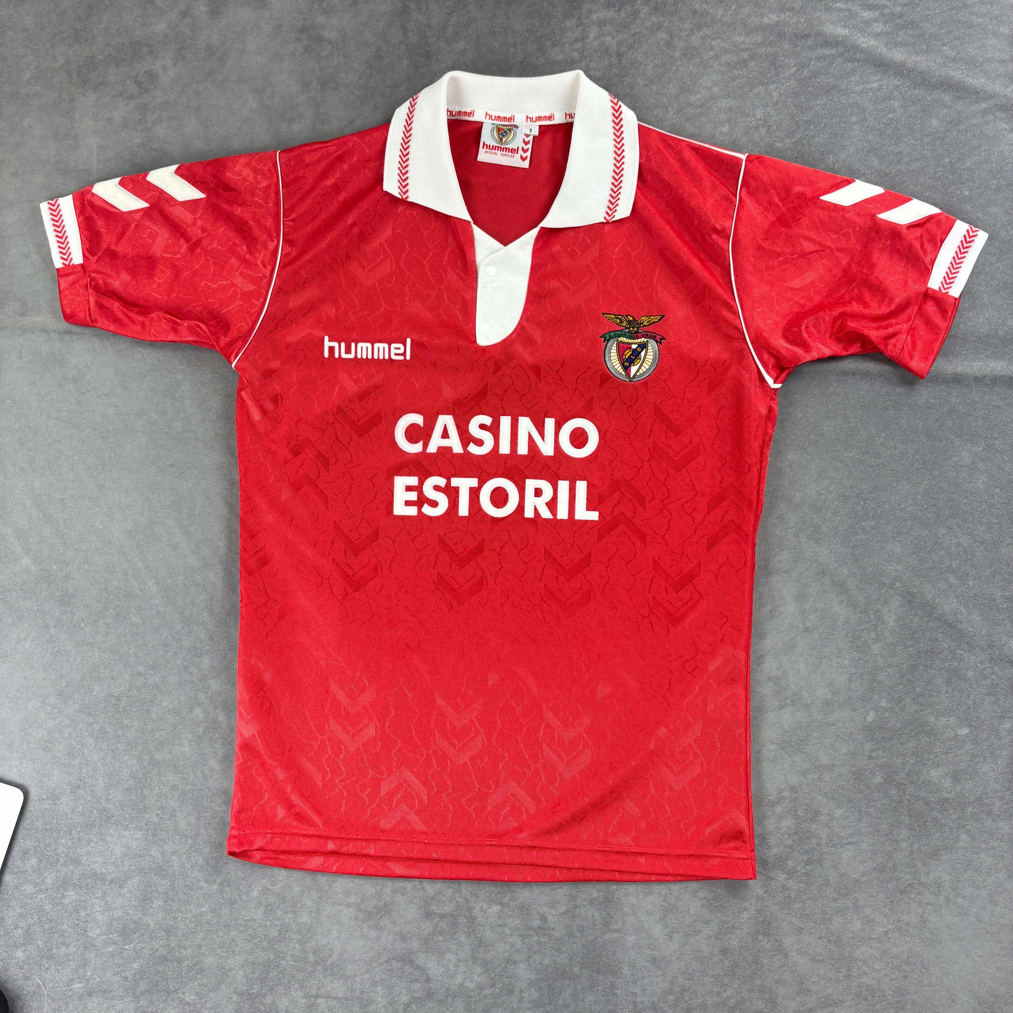 Hummel Benfica 1992-93 Hummel home football jersey shirt size S Size US S / EU 44-46 / 1 - 1 Thumbnail