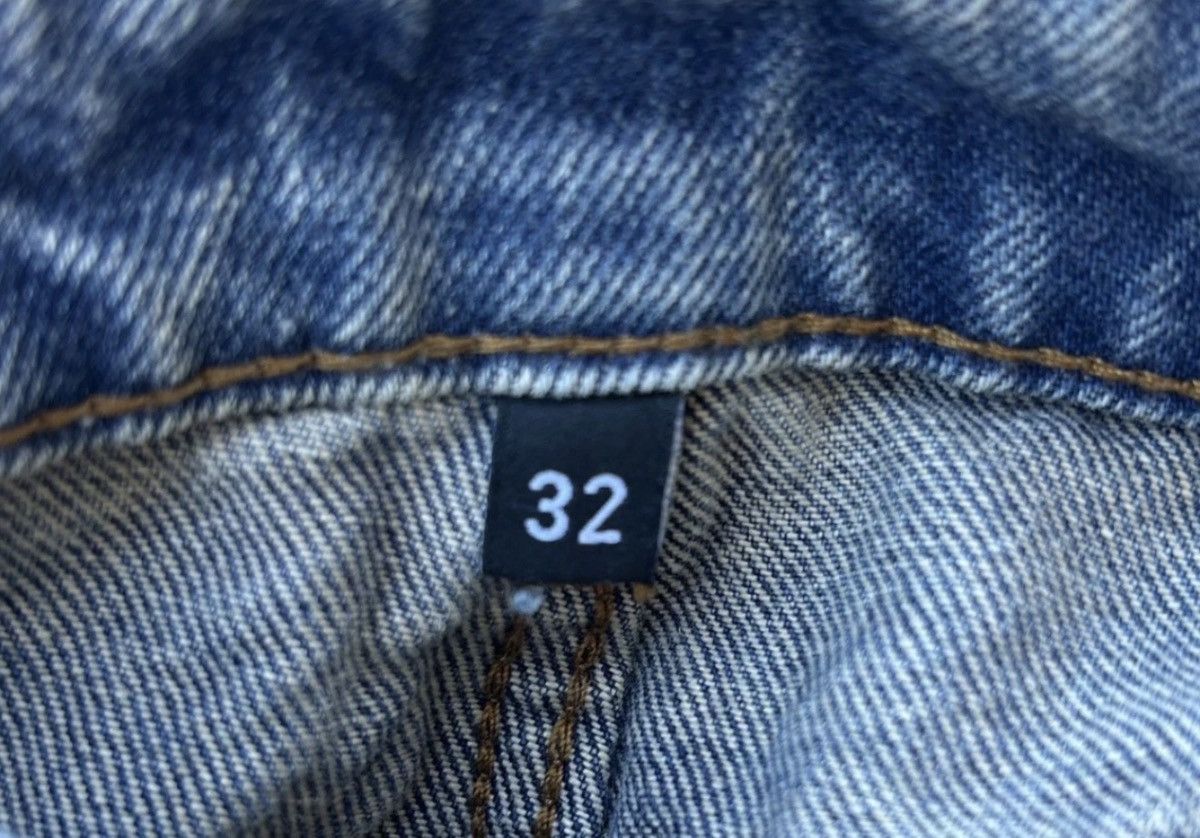 basketcase gallery Basketcase Gallery LAX Baggy Junkyard Ripped Denim Jeans Size US 32 / EU 48 - 3 Thumbnail
