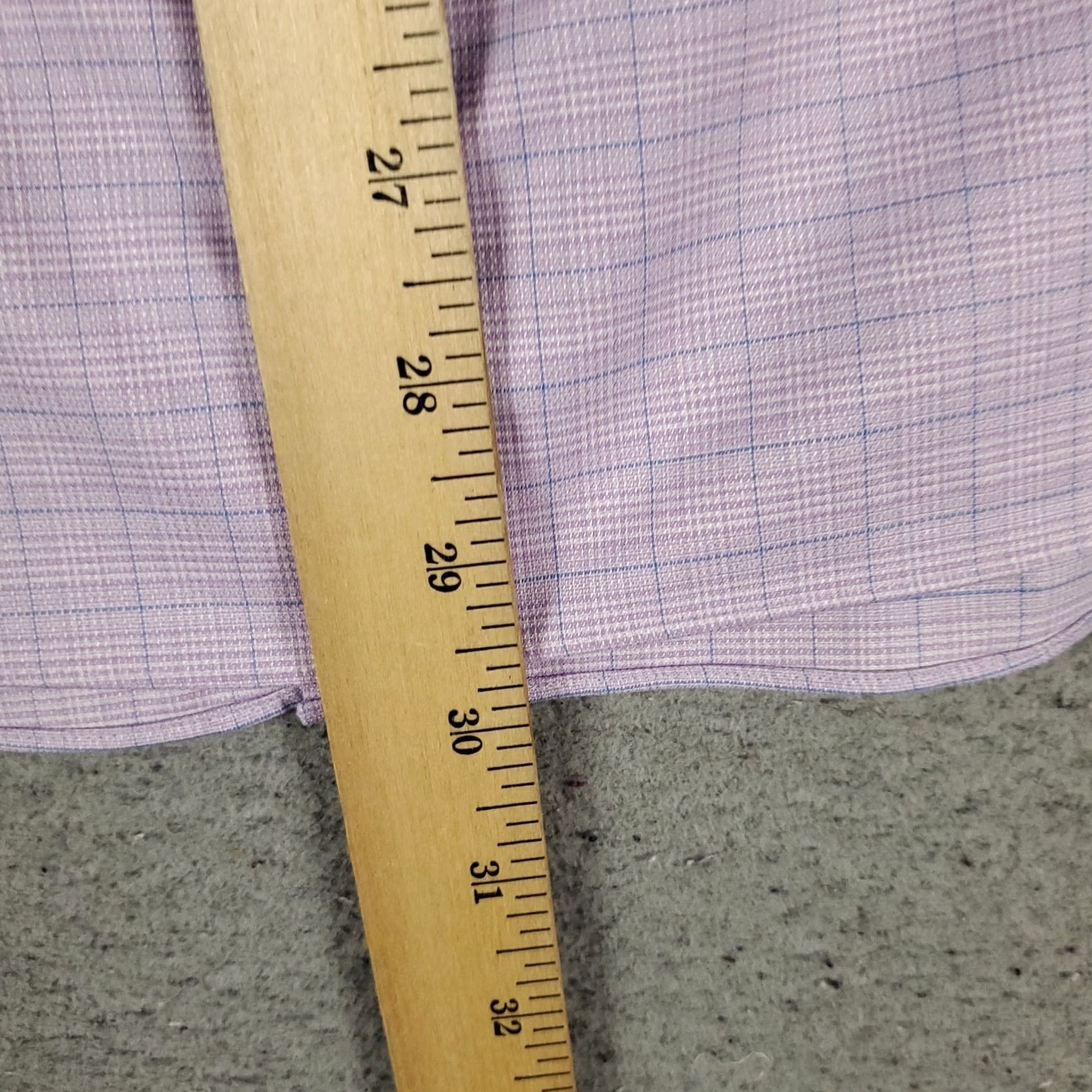 Brooks Brothers Brooks Brothers Shirt Mens 16 Purple Plaid Slim Dress Button Up Long Sleeve Size 42R - 4 Thumbnail