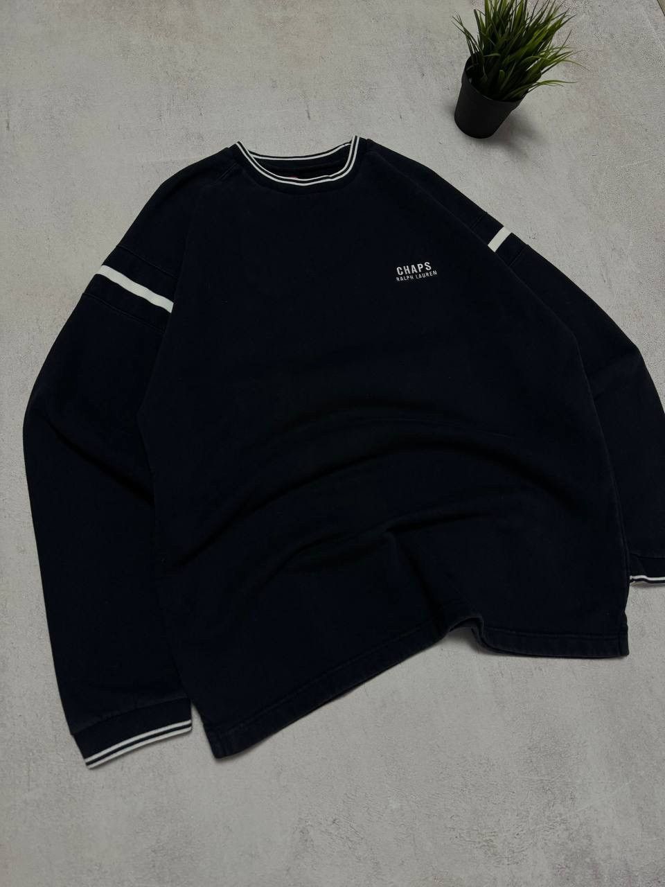 Chaps Ralph Lauren × Vintage Vintage Chaps Ralph Lauren Sweatshirt Baggy Y2K 90s Size US L / EU 52-54 / 3 - 2 Thumbnail