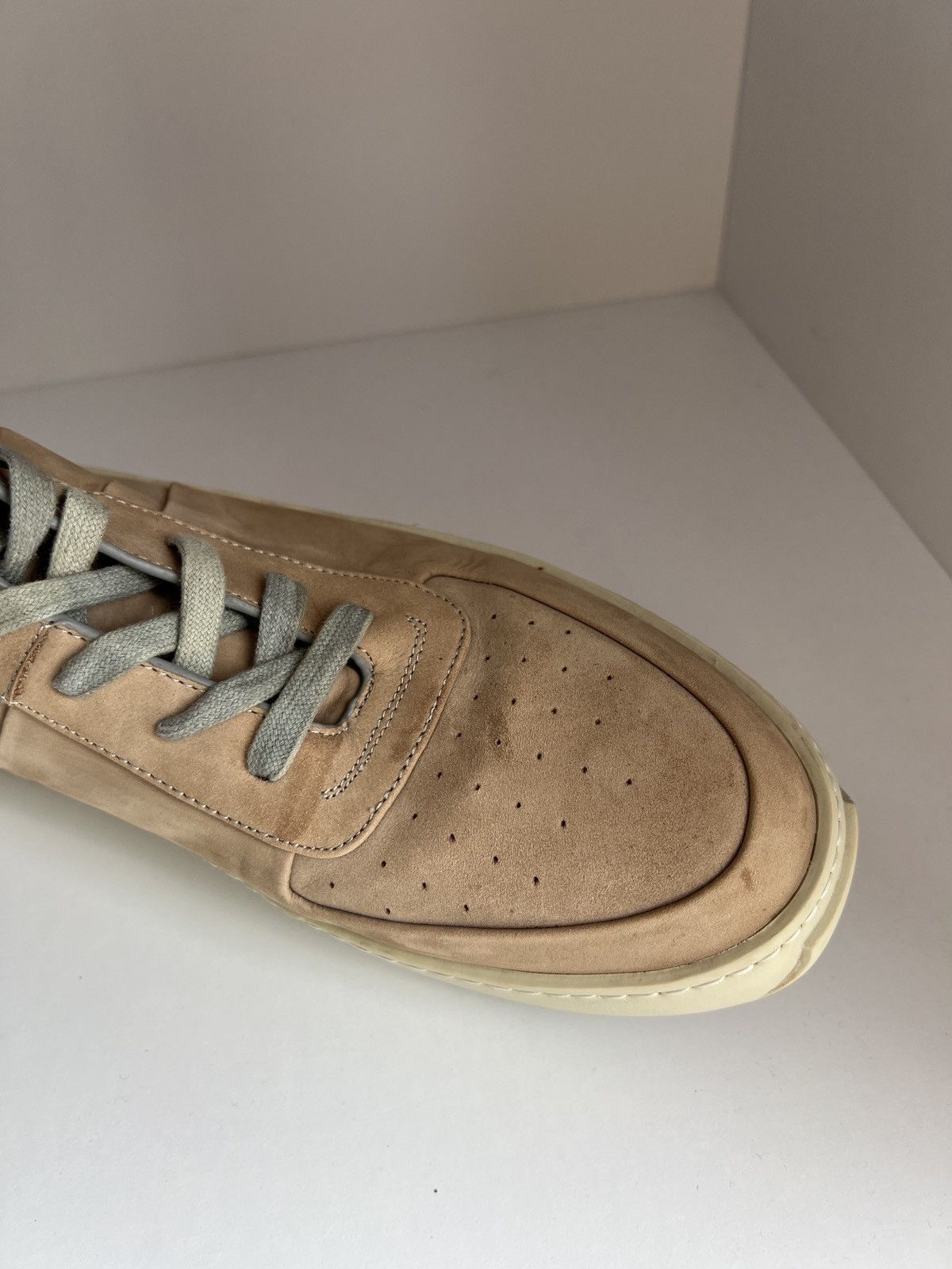 Fear of God × Vintage Vintage FEAR OF GOD nabuk military high top sneakers boots Size US 13 / EU 46 - 8 Thumbnail