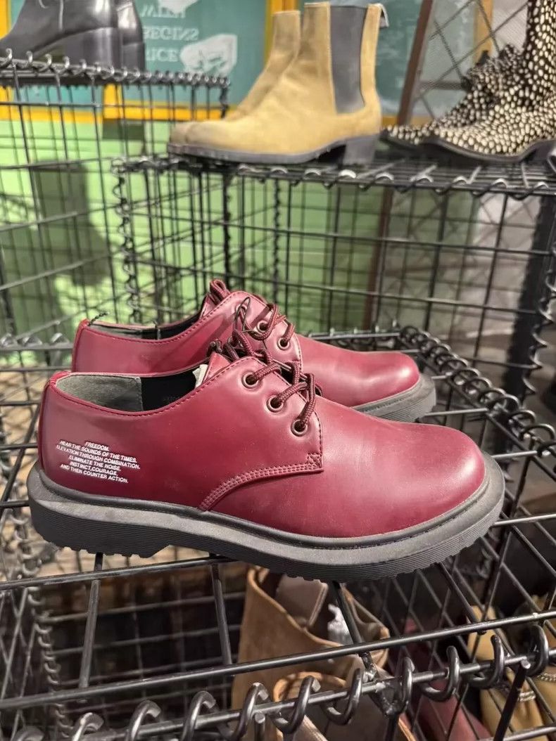Undercover Undercover Slogan Derby Leather Shoes 2504-Nextarrow Size US 8 / EU 41 - 3 Thumbnail