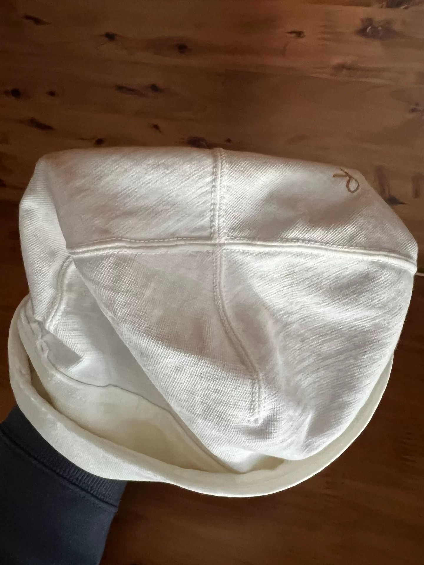 45rpm 45r White Knit Hat Size ONE SIZE - 7 Thumbnail