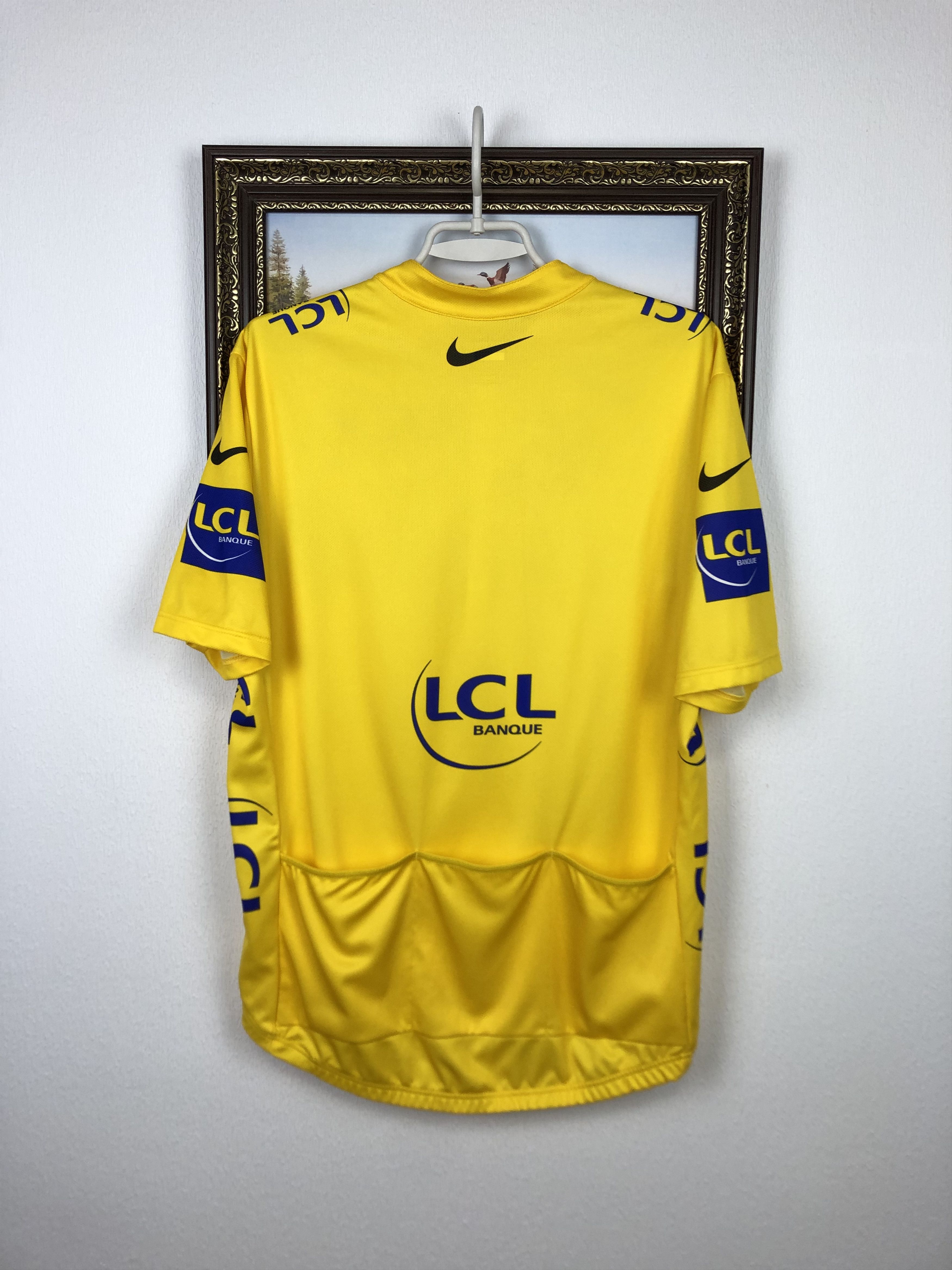 Nike Vintage Nike Banque Cycling Shirt Tour de France 2007 Jersey Size US L / EU 52-54 / 3 - 7 Thumbnail
