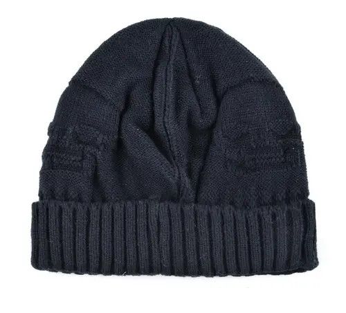Jewelry Black Skull Beanie Cap Size ONE SIZE - 3 Thumbnail