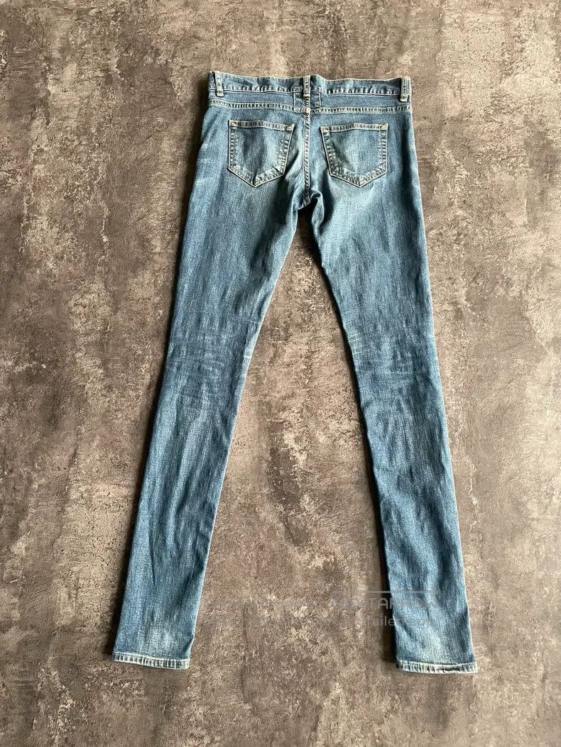 Saint Laurent Paris Saint Laurent Paris Light Blue Ghost Claw Cat Whisker Deni Size US 28 / EU 44 - 2 Thumbnail