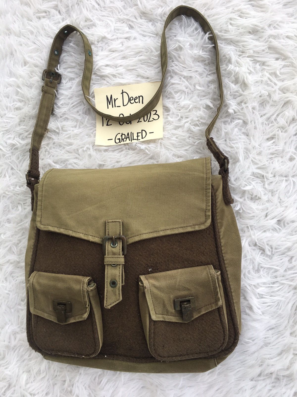 agnes b. Rare Vintage Agnes B. Sling Bag Size ONE SIZE - 3 Thumbnail