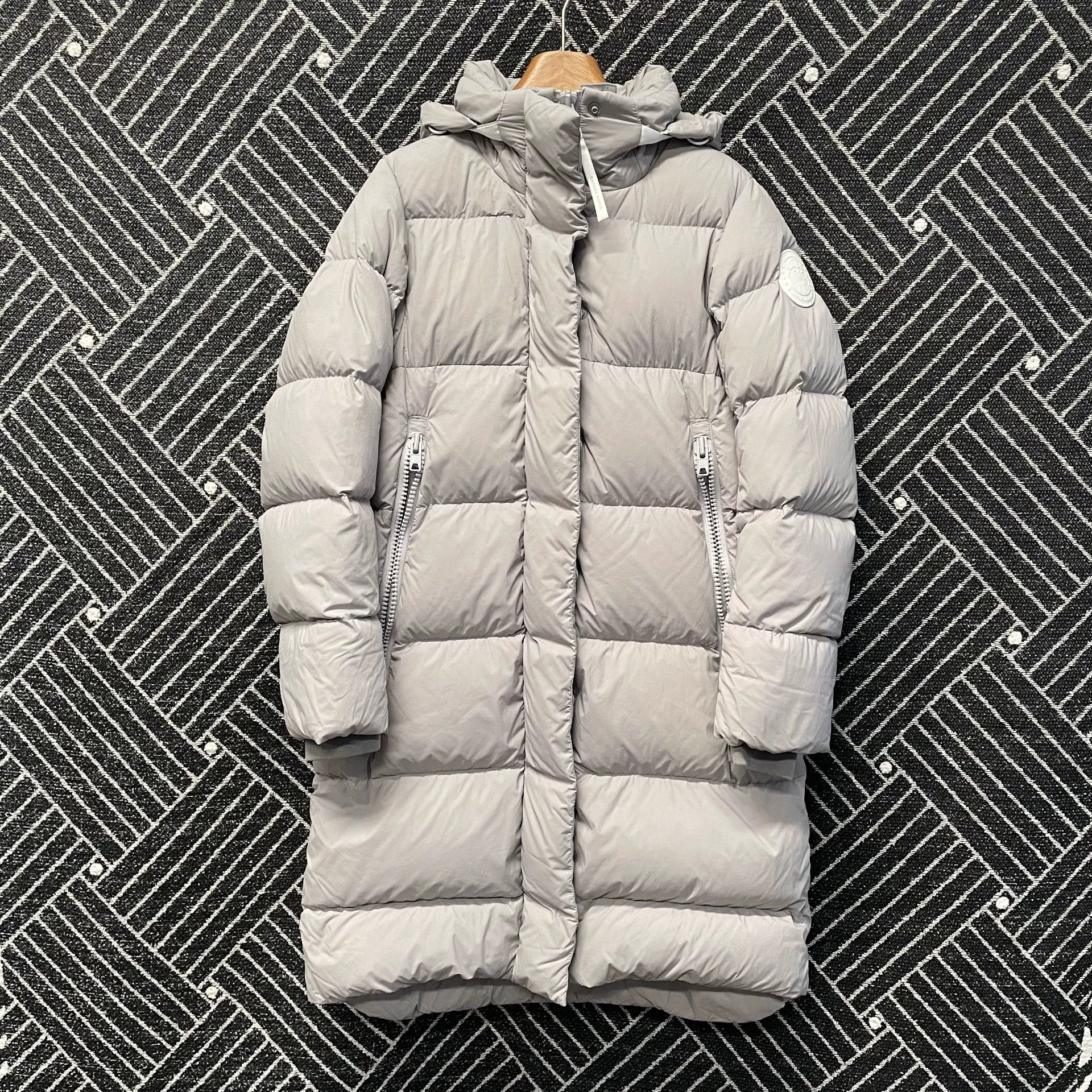 Canada Goose Canada Goose Byward W's Gray L. Hooded Puffer 98New Size S / US 4 / IT 40 - 1 Thumbnail