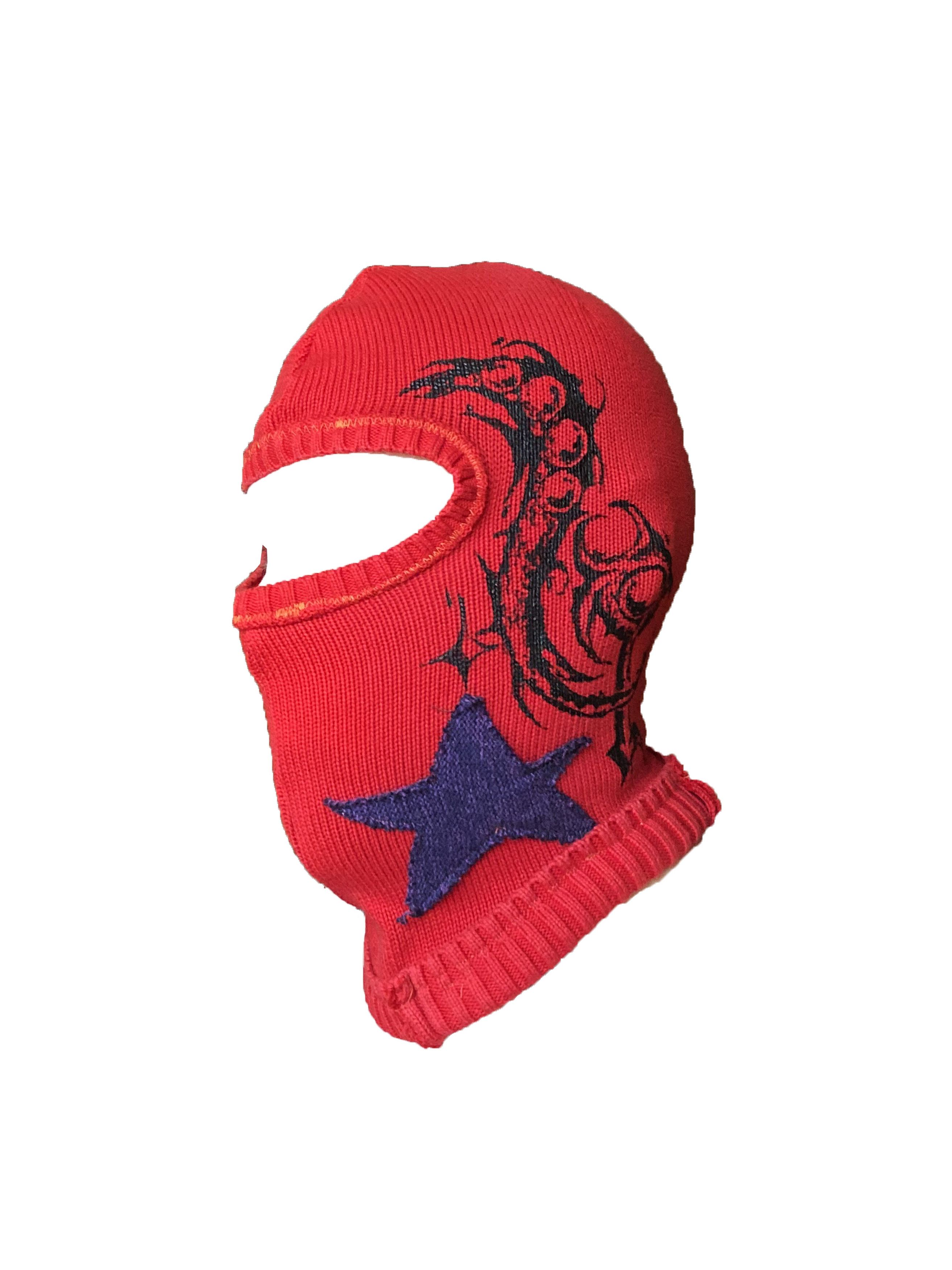Other 1 OF 1 Custom Handmade Full Face Knit Balaclava Size ONE SIZE - 1 Thumbnail