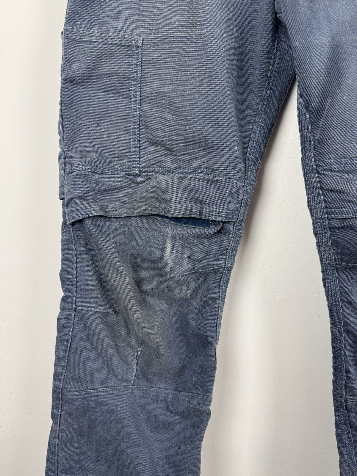 Vintage Vintage Engelbert Strauss Distressed Faded Work Cargo Pants Size US 33 - 5 Thumbnail