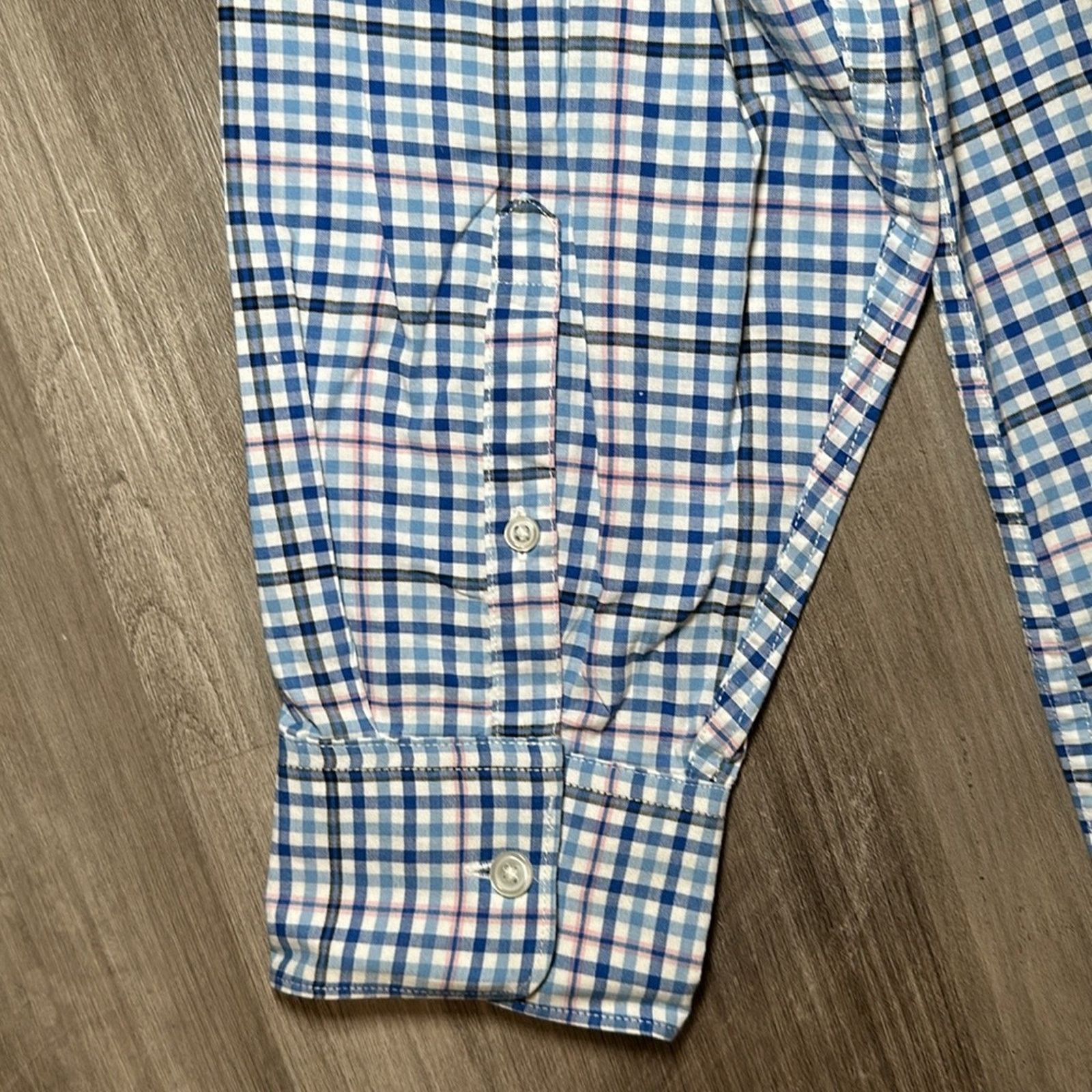 Liz Claiborne Claiborne Stretch Long Sleeve Button Down - 2XL Size US XXL / EU 58 / 5 - 4 Thumbnail