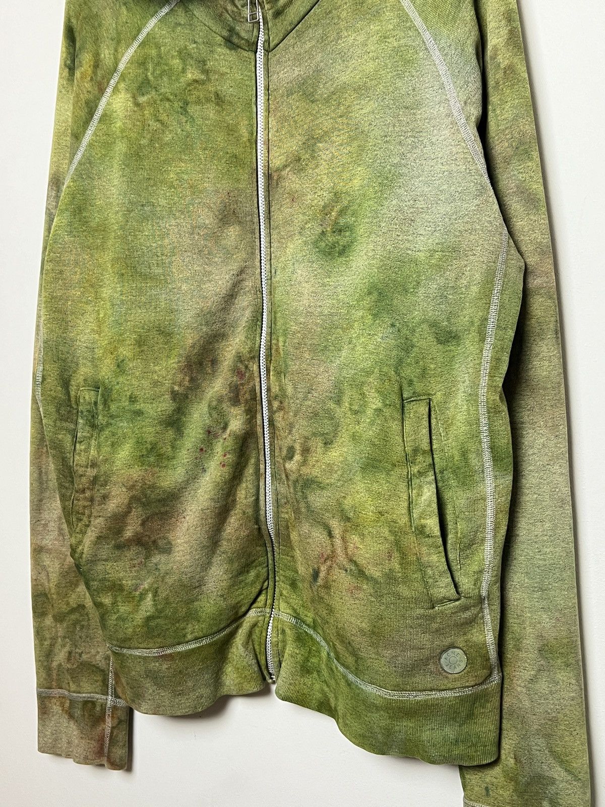 Acne Studios acne studios y2k swamp camo custom tie dye gimp hoodie Size US L / EU 52-54 / 3 - 9 Thumbnail