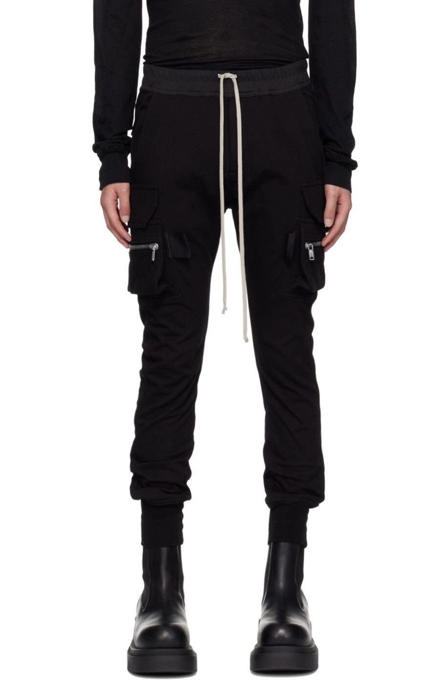 Rick Owens NWT Men’s Rick Owens black cargo joggers size IT 46 Size US 30 / EU 46 - 1 Thumbnail