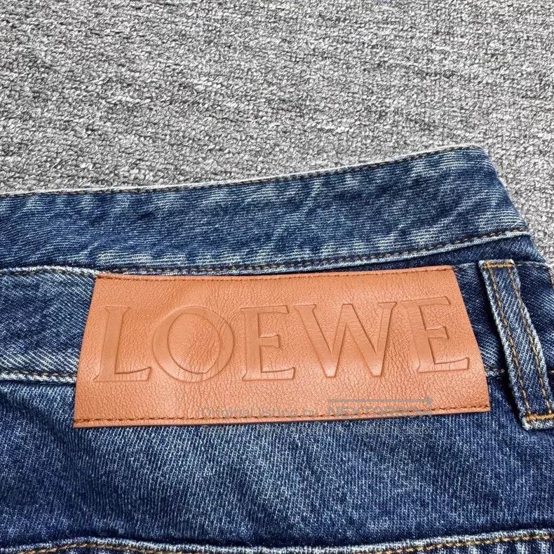 Loewe Loewe Leather Patch Denim Pants Size US 36 / EU 52 - 3 Thumbnail