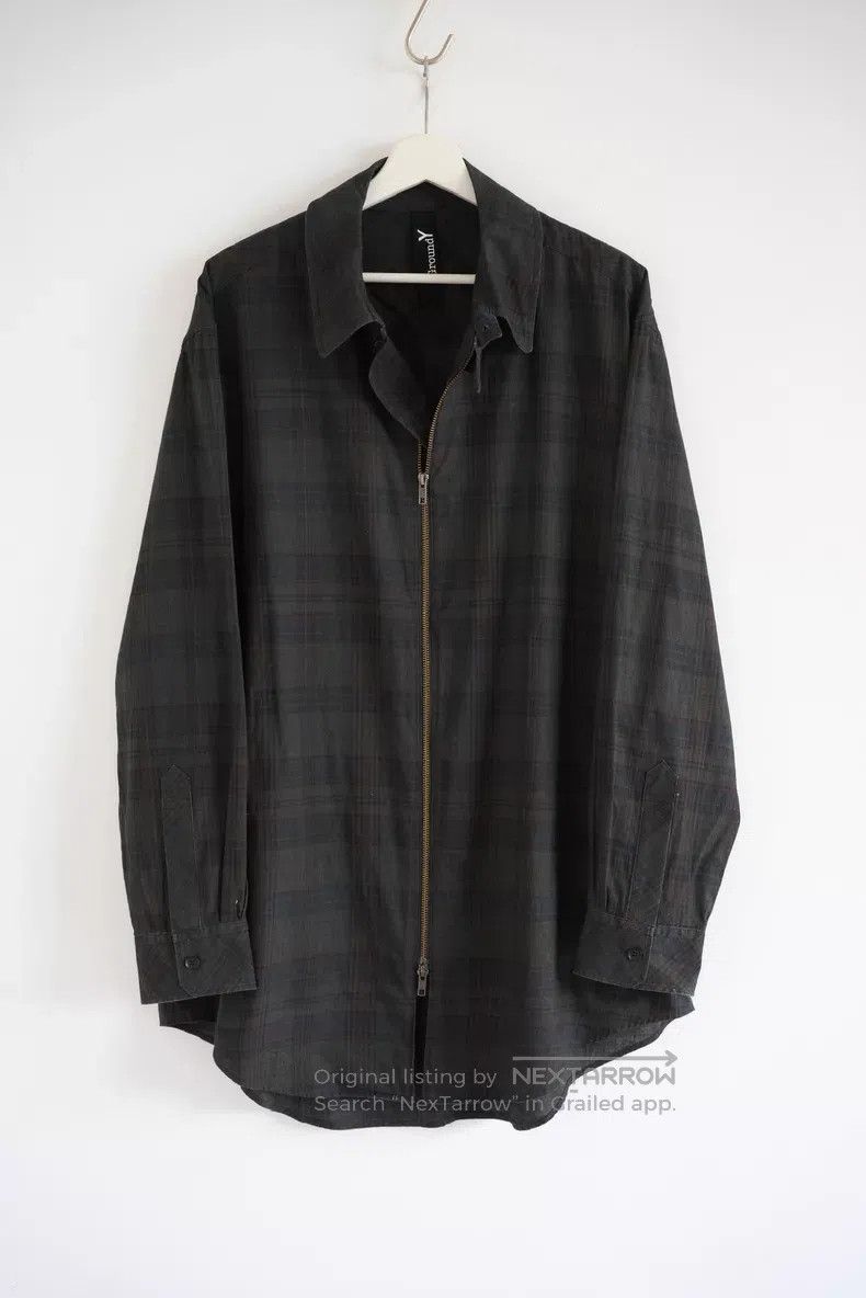 Yohji Yamamoto Yohji Yamamoto 24ss Check Zip Shirt Size US L / EU 52-54 / 3 - 1 Thumbnail