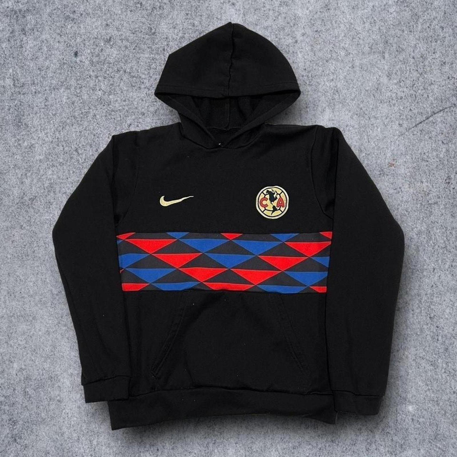 Nike Nike Club America Men’s Black Armory Lemon Chiffon Hoodie Size US S / EU 44-46 / 1 - 2 Thumbnail