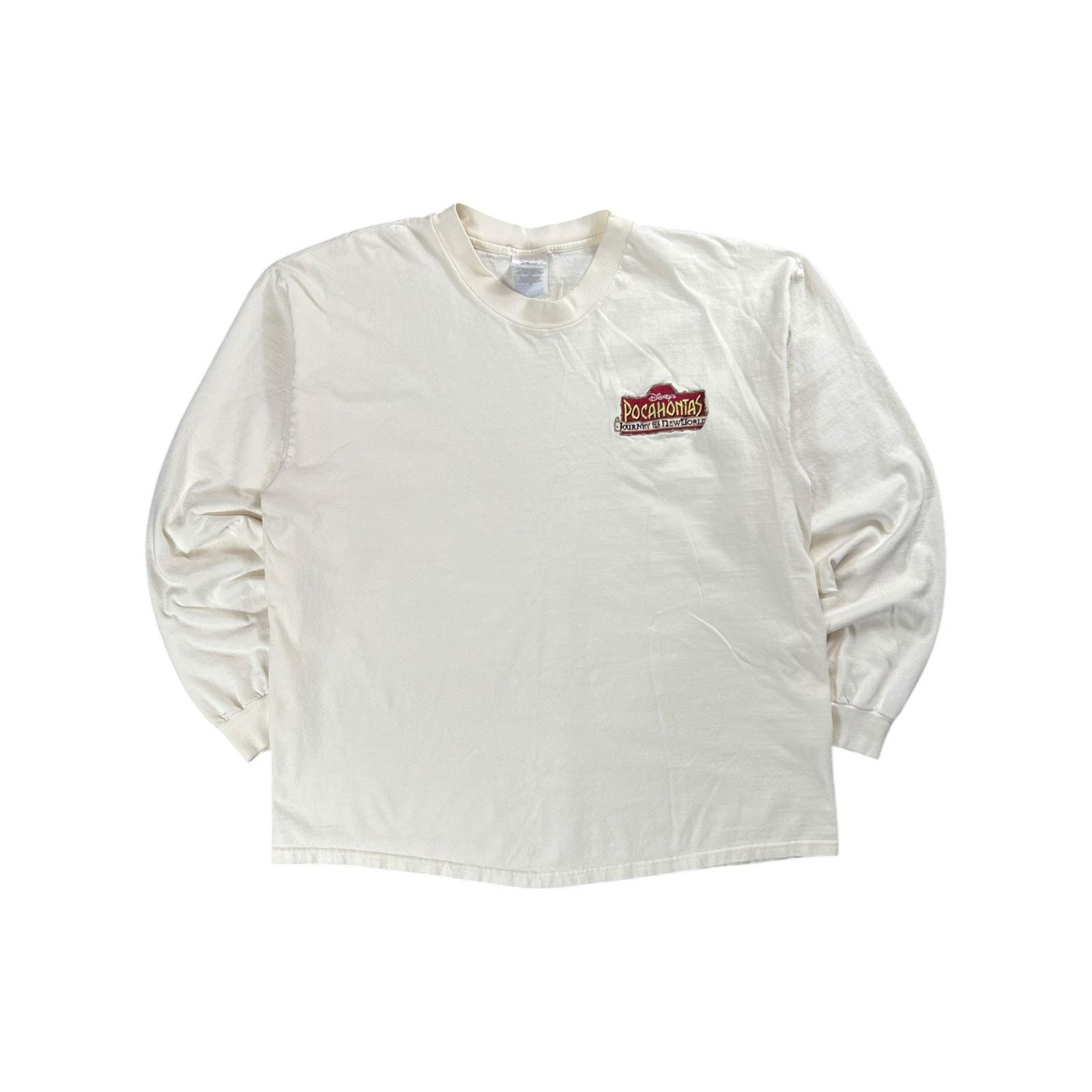 Disney × Vintage 90s Disney Pocahontas Journey to a New World long sleeve Size US XL / EU 56 / 4 - 1 Thumbnail