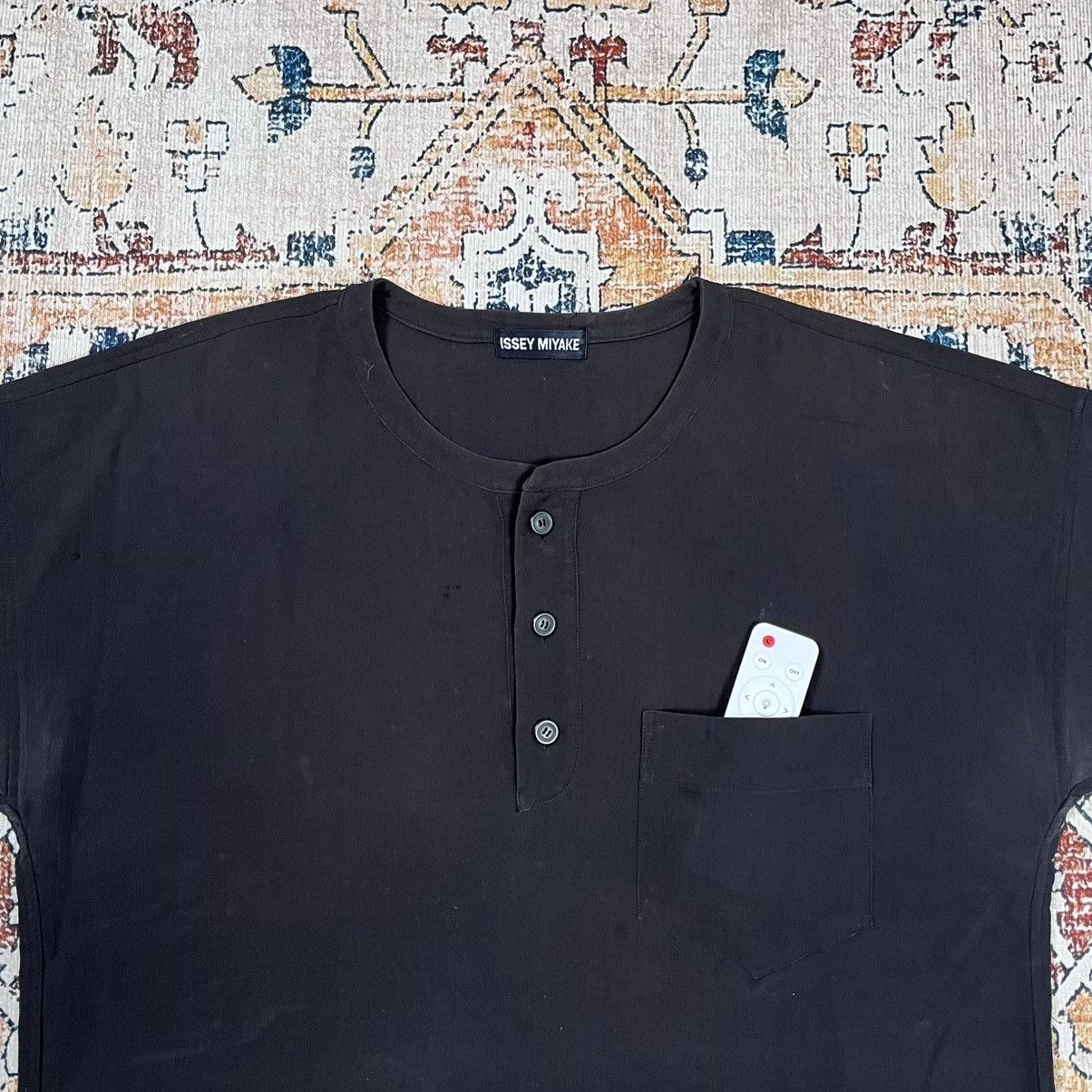 Issey Miyake Vtg Issey Miyake Pocket Tee Size US L / EU 52-54 / 3 - 3 Thumbnail