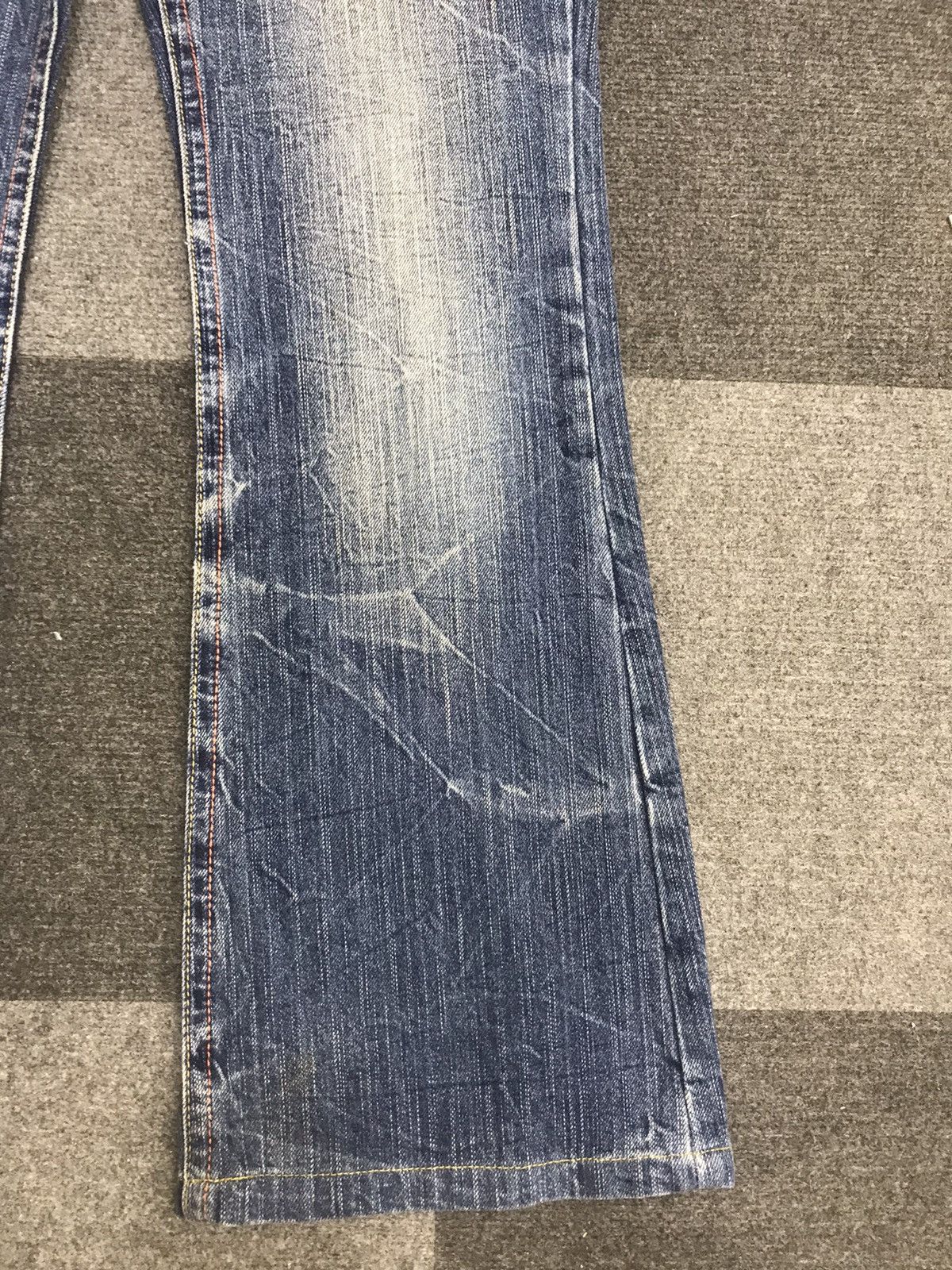 Japanese Brand Bootcut🔥 Blow By Blue Low Rise Jeans Unisex Size 31" - 5 Thumbnail