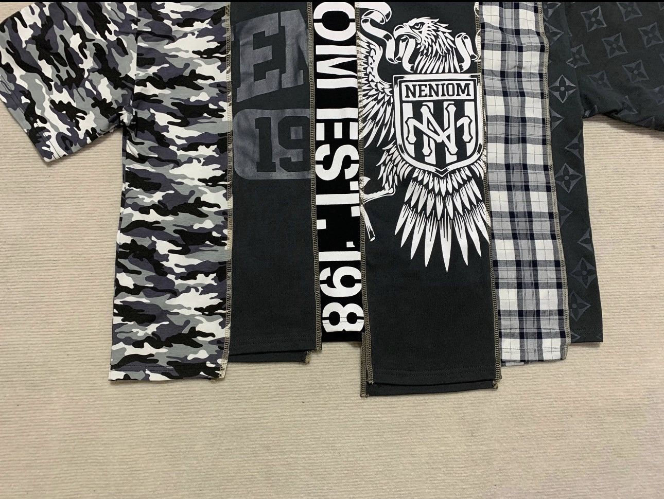 Other NENIOM 6 CHOICE UNEVEN BOXY SHIRT Size US L / EU 52-54 / 3 - 3 Thumbnail