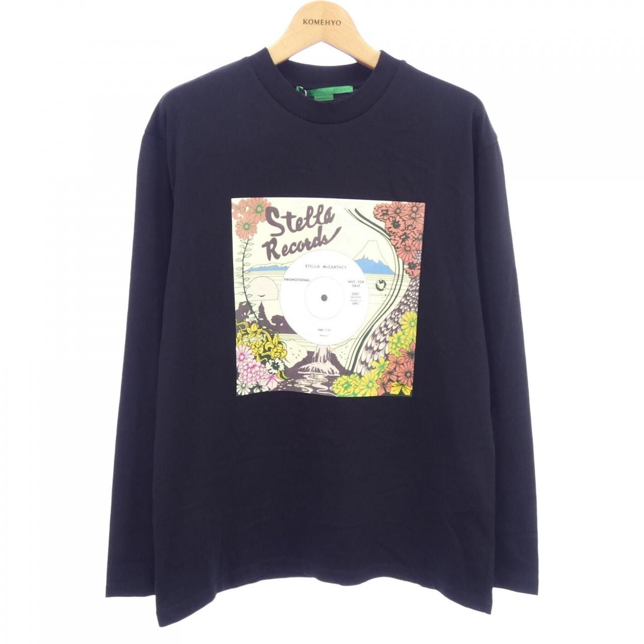 Stella McCartney Stella Mccartney Stella McCartney Record Long T-shirt Cotton T-Shirts DUTY FREE for USA Size ONE SIZE - 1 Thumbnail