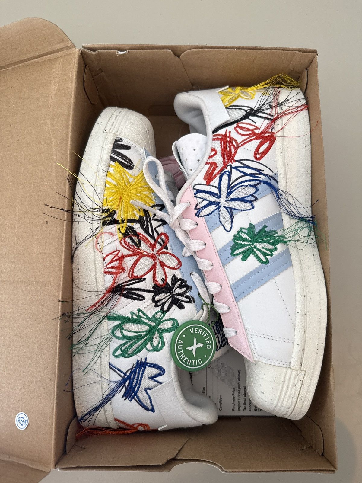 Adidas Adidas Superstar Sean Waterspoon Superearth Size US 8.5 / EU 41-42 - 1 Thumbnail
