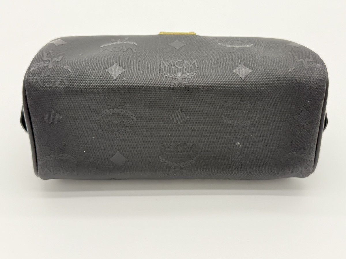 MCM MCM Visetos Logogram 2-Way Hand Bag – Black Size ONE SIZE - 4 Thumbnail