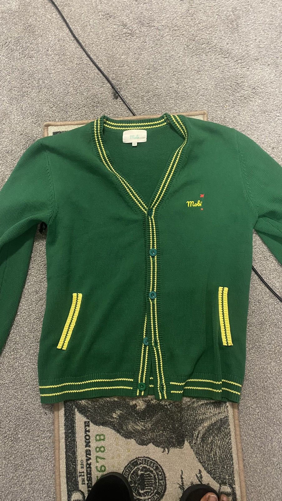 Vintage × YITAI Yitai X Mobi Vintage Cardigan Size US XXL / EU 58 / 5 - 1 Thumbnail
