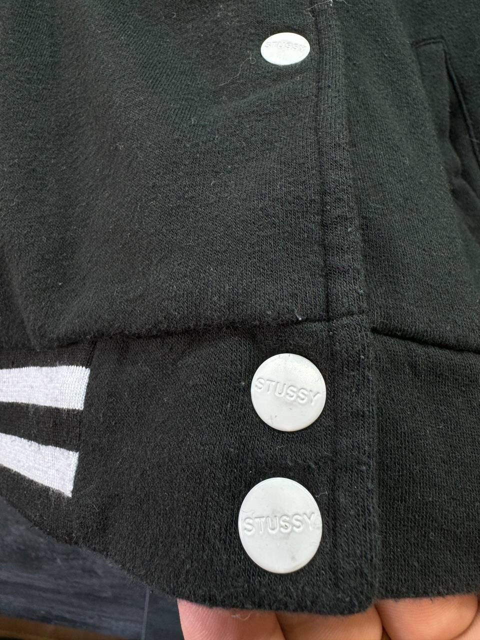 Stussy STUSSY World Tour Varsity Snap Button Hoodie Jacket Size S / US 4 / IT 40 - 8 Thumbnail