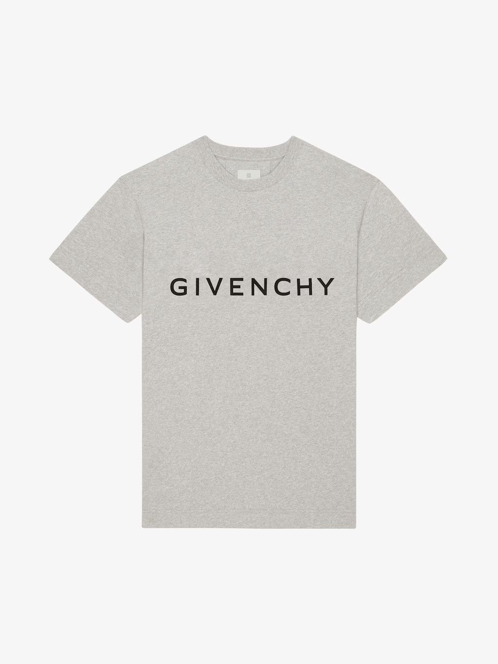 Givenchy o1srvl11e0625 Archetype Slim Fit T-Shirt in Light Grey Size US XL / EU 56 / 4 - 1 Thumbnail