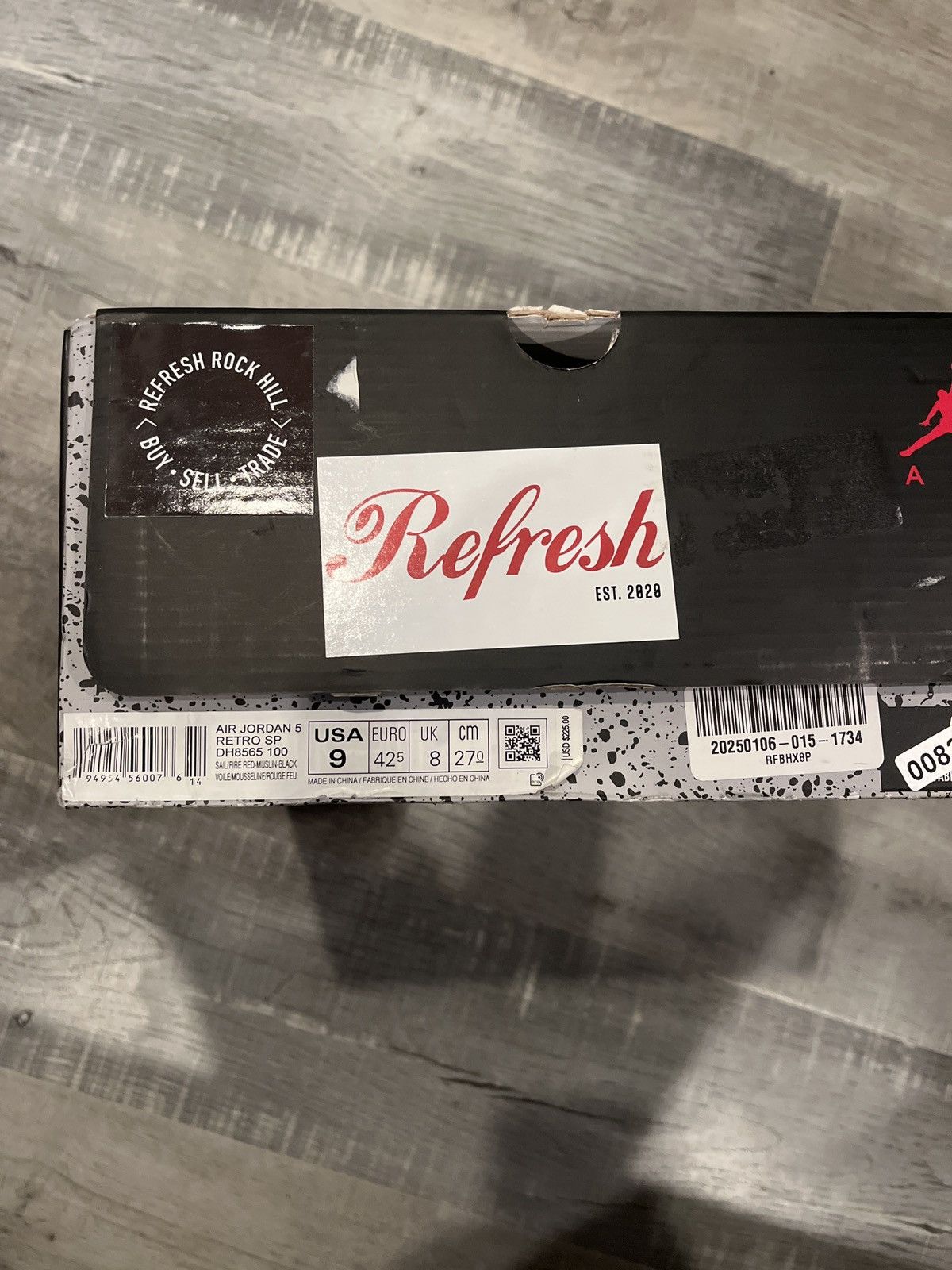 Jordan Brand Jordan Offwhite 5 ‘Sail’ Size US 9 / EU 42 - 10 Thumbnail
