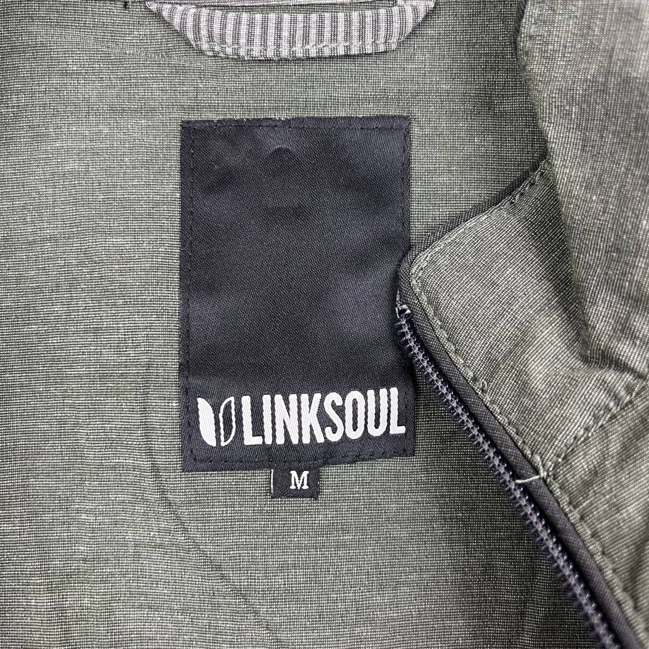 Other LinkSoul Golf Medium Full Zipped Jacket Green Men New Size US M / EU 48-50 / 2 - 6 Thumbnail