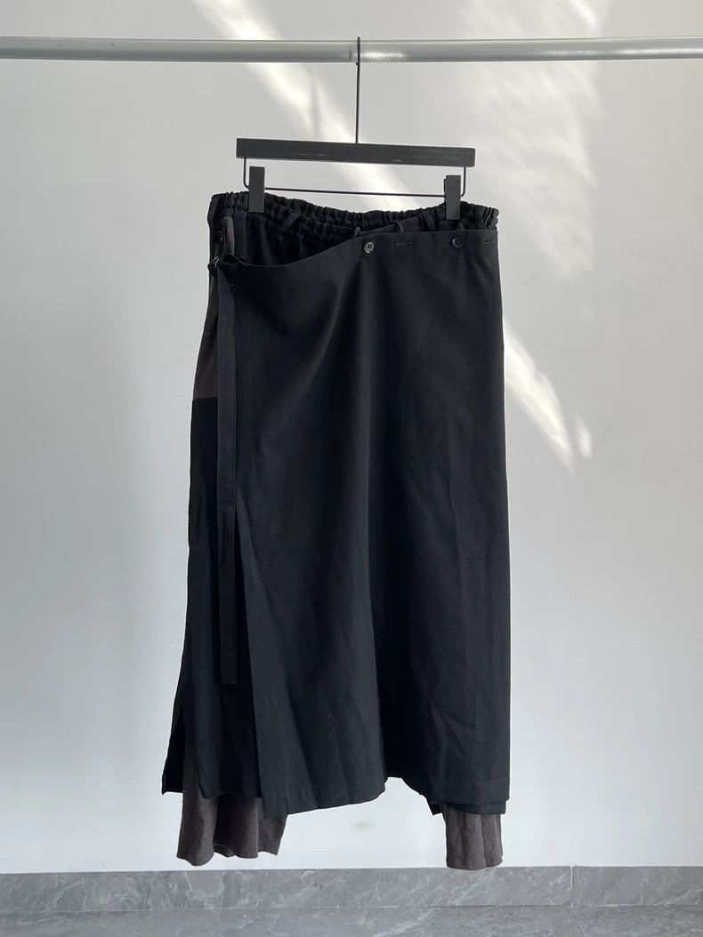 Yohji Yamamoto Yohji Yamamoto size 3 17 aw Double Culottes pants 2506-Nex Size US 30 / EU 46 - 3 Thumbnail