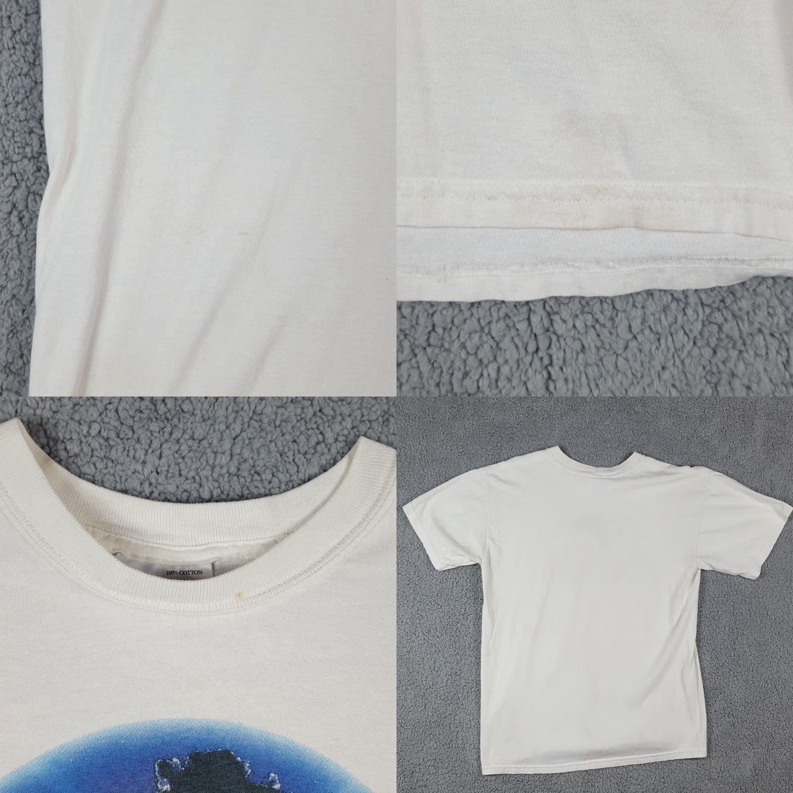 Vintage VINTAGE English Heritage T-Shirt Category: Shirt (implied) Adult M White 90s Y2K Stonehenge Travel Art Embroidered Logo Mens Size US M / EU 48-50 / 2 - 8 Thumbnail
