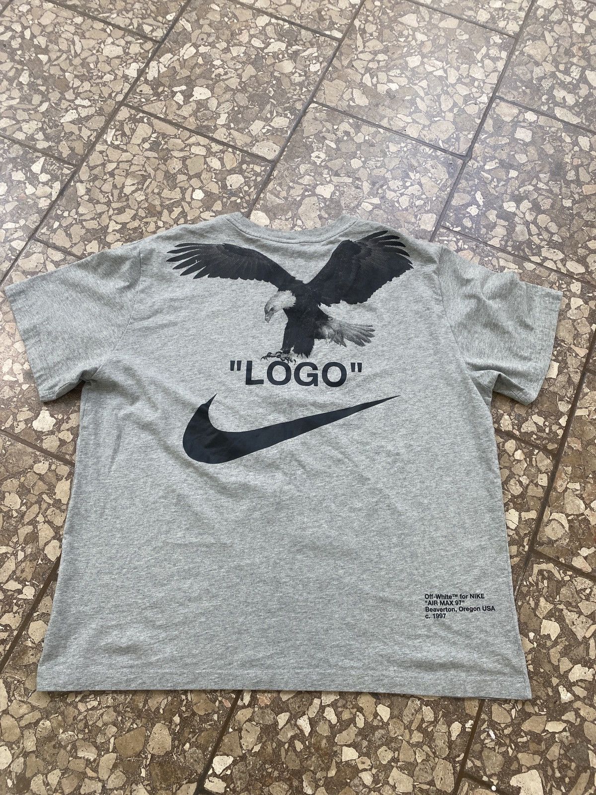 Off White x Nike Virgil Tuxedo T shirt Tops