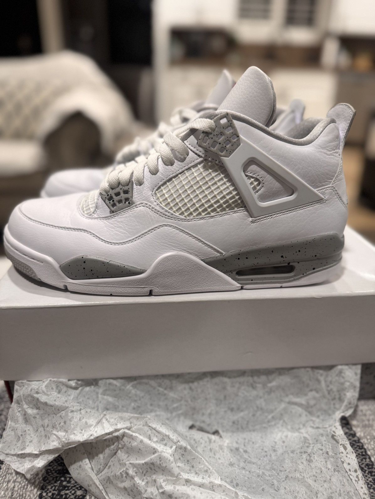 Nike Jordan 4 Oreo size 10.5 Size US 10.5 / EU 43-44 - 2 Thumbnail