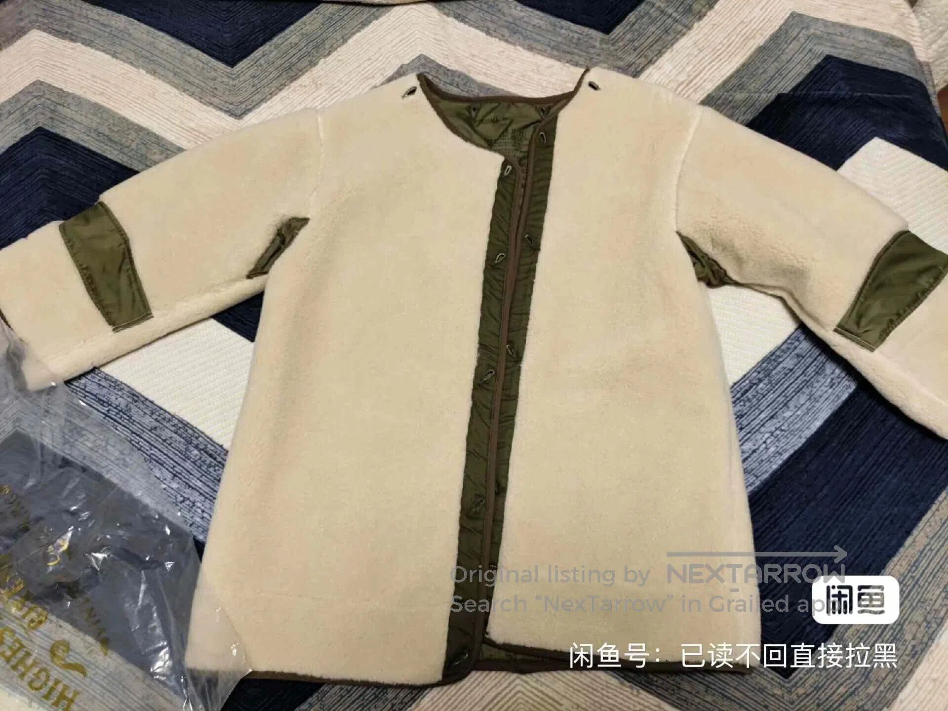Gimo's GIZEMO M1951 Denim Parka Long Coat. Size US S / EU 44-46 / 1 - 8 Thumbnail