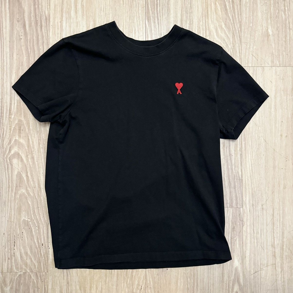 image of Ami T-Shirt in Black, Men's (Size Small)