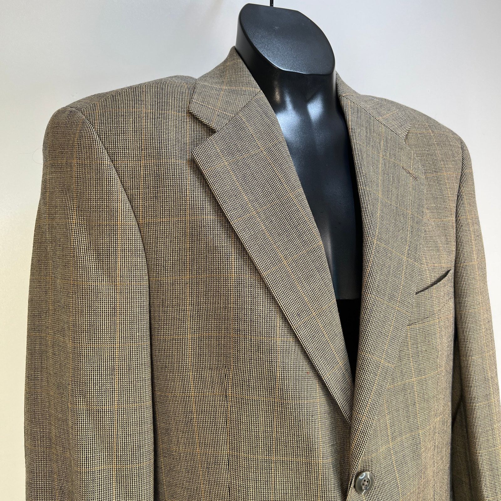 Lauren Ralph Lauren × Vintage Chaps Ralph Lauren Blazer Sports Coat Vintage 80s Wool Size 40S - 2 Thumbnail