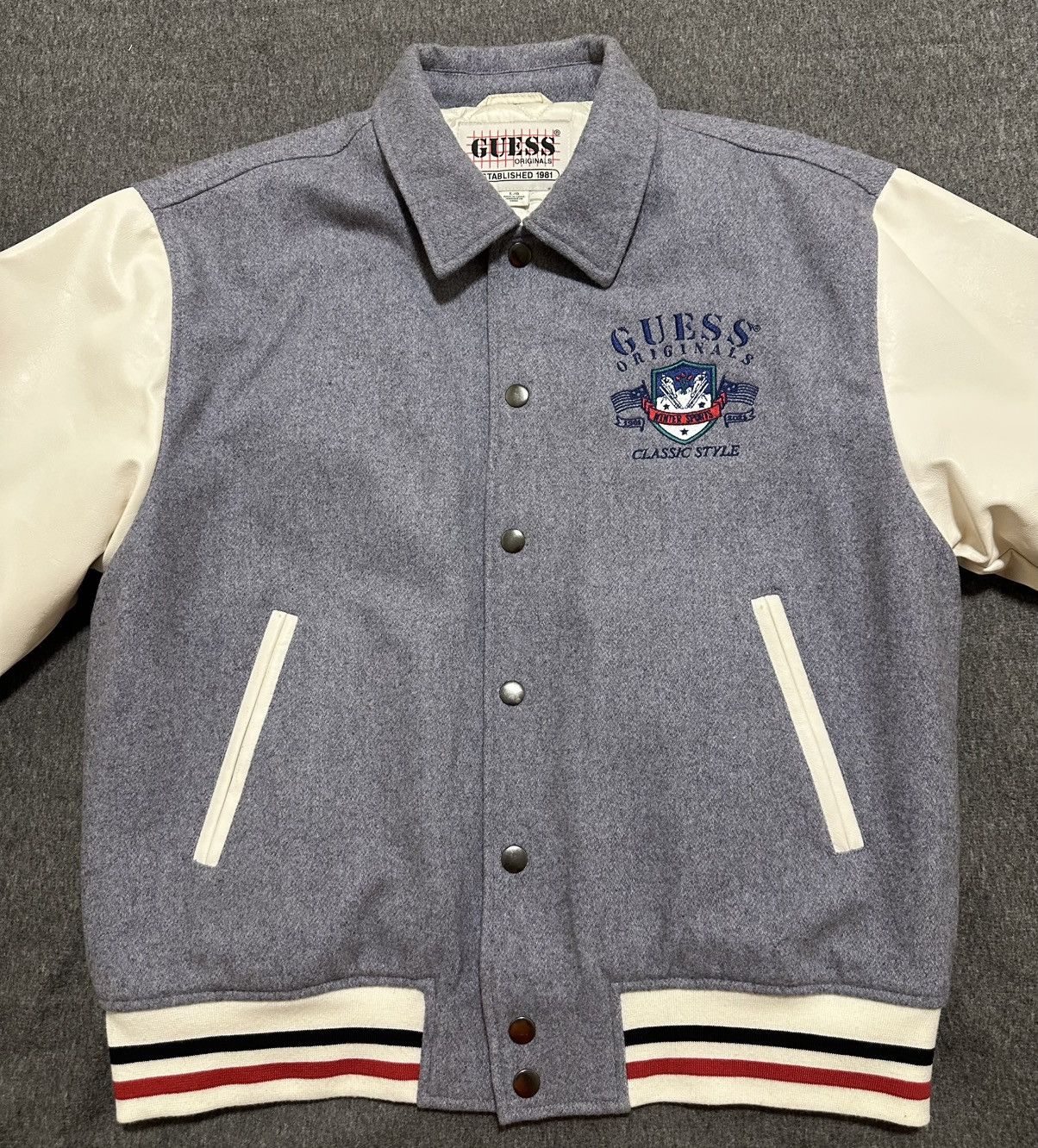 Guess Guess varsity jacket Size US L / EU 52-54 / 3 - 1 Thumbnail