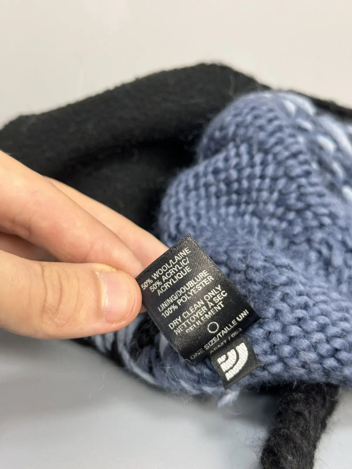 The North Face × Vintage Vintage wool The north face beanie hat TNF Y2K Japanese Size ONE SIZE - 6 Thumbnail