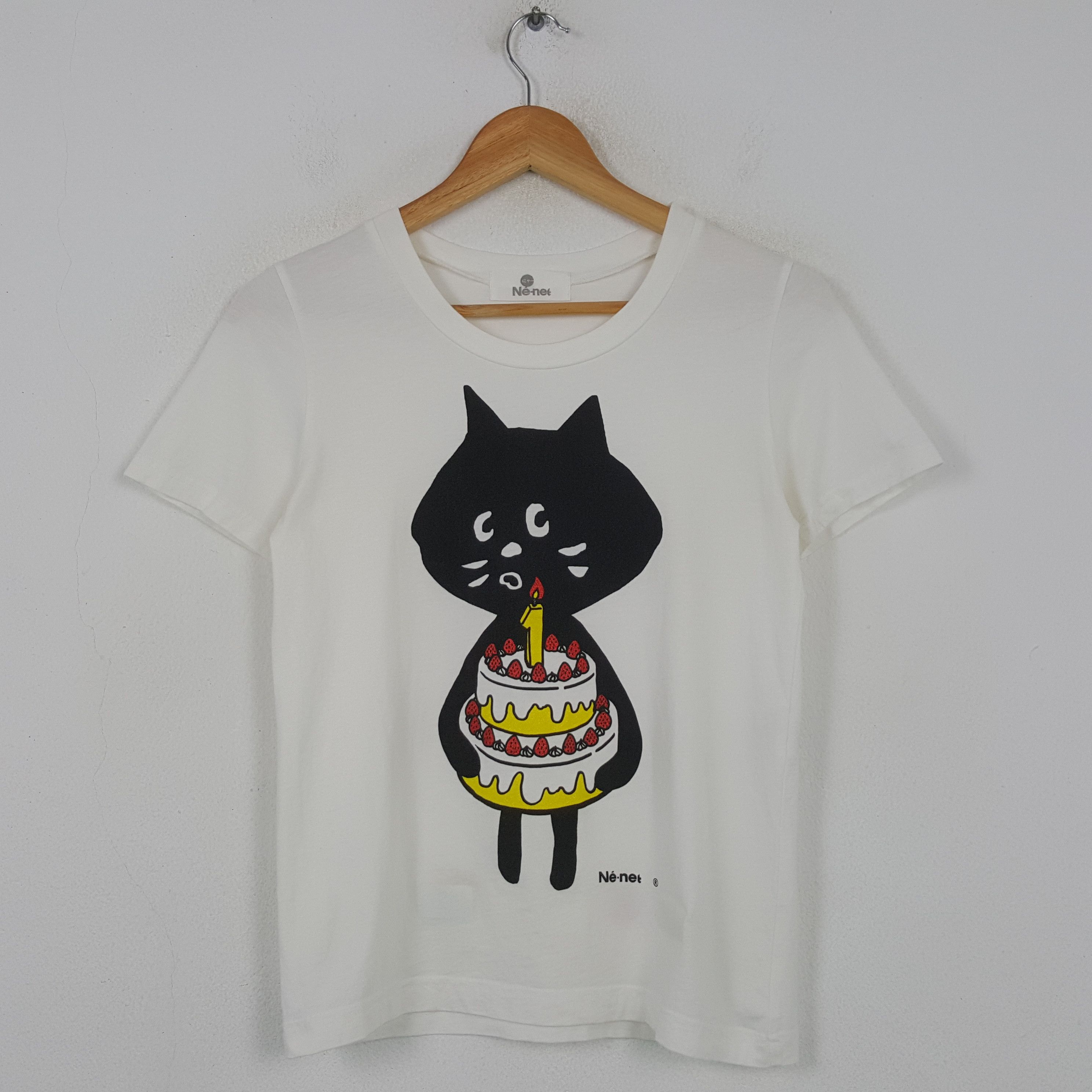 Issey Miyake × Japanese Brand × Ne-Net Vintage NE-NET by Issey Miyake Japan Designer T-shirt C294N3 Size US XS / EU 42 / 0 - 1 Thumbnail