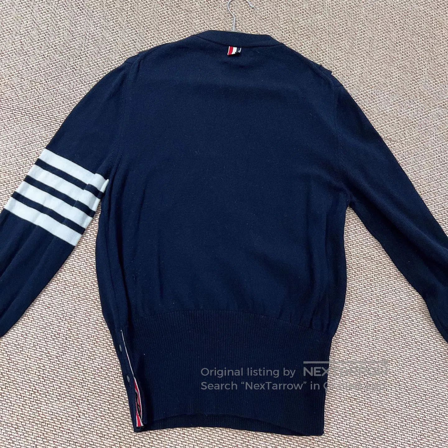 Thom Browne Thom Browne Navy Cardigan Sweater L. Size US L / EU 52-54 / 3 - 2 Thumbnail