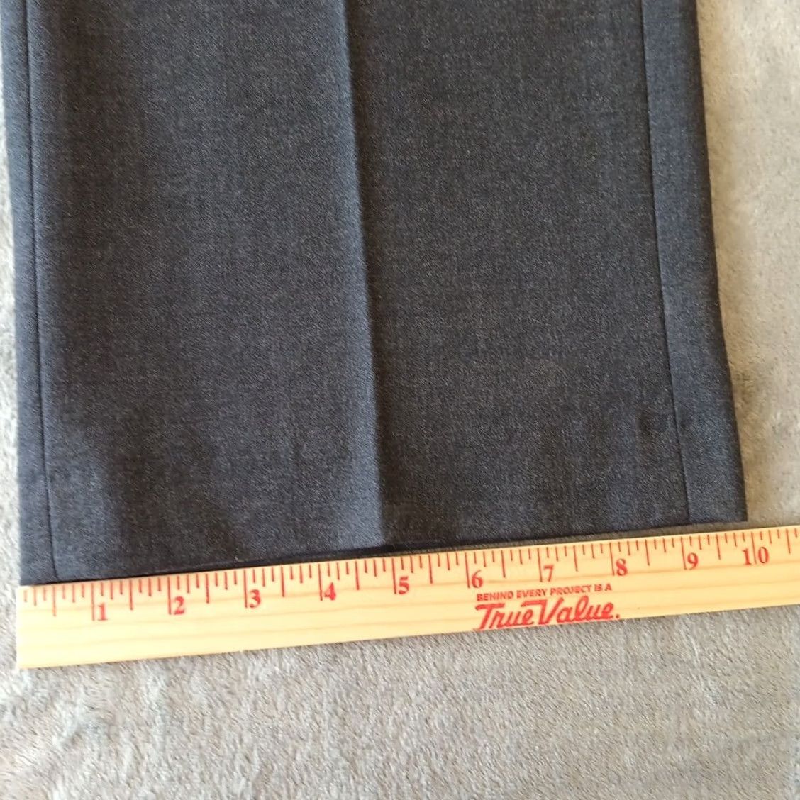 Eddie Bauer Eddie Bauer Dress Pants Womens Size 12 Gray Pockets 30x31 High Rise Straight Inseam 31 Modern Dress Pants Womens Size 34" / US 12 / IT 48 - 7 Thumbnail