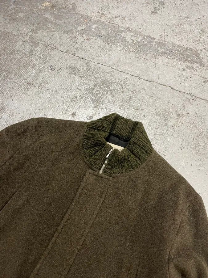 Dries Van Noten Dries Van Noten Military Green Wool Jacket Size US L / EU 52-54 / 3 - 5 Thumbnail