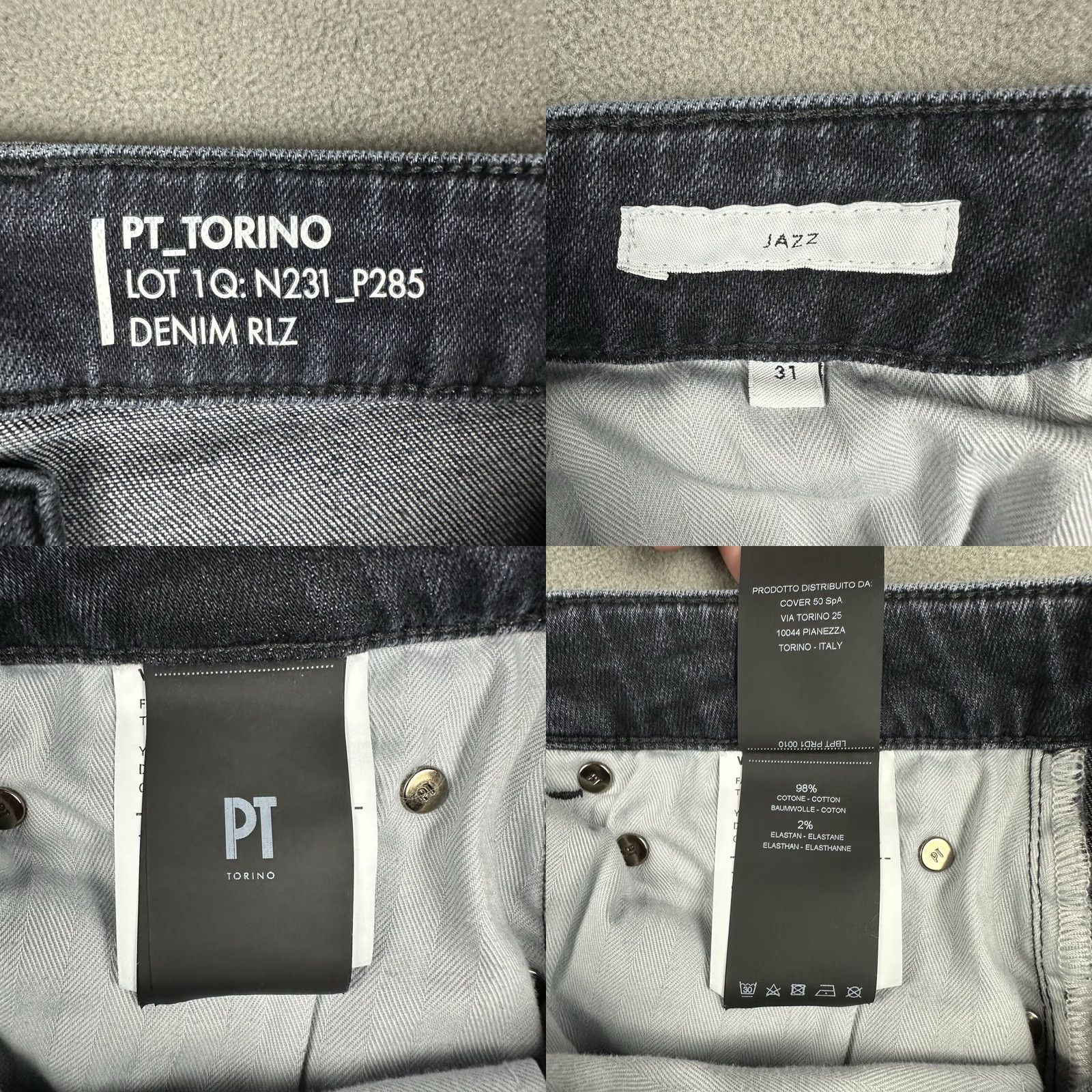 PT Torino PT Torino Jeans Mens 31 Blue Denim RLZ Jazz Cotton Blend (Fits 31x27) GUC Jeans Mens 31 Blue Denim RLZ Jazz Cotton Blend (Fits 31x27) GUC Size US 31 - 8 Thumbnail