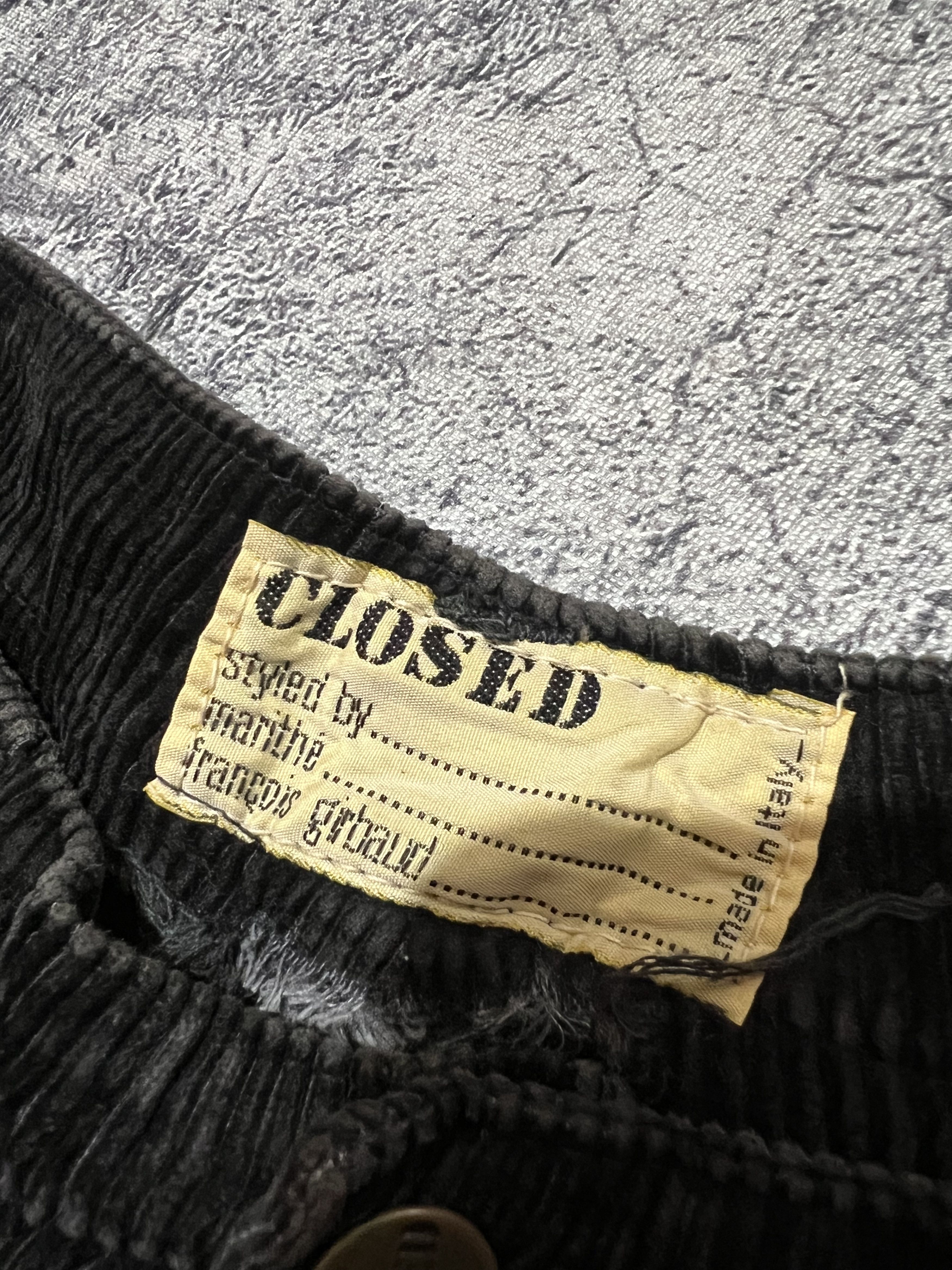 Marithe + Francois Girbaud 2000s Archival Marithe Francois Girbaud Closed Corduroy y2k Size US 26 / EU 42 - 9 Thumbnail