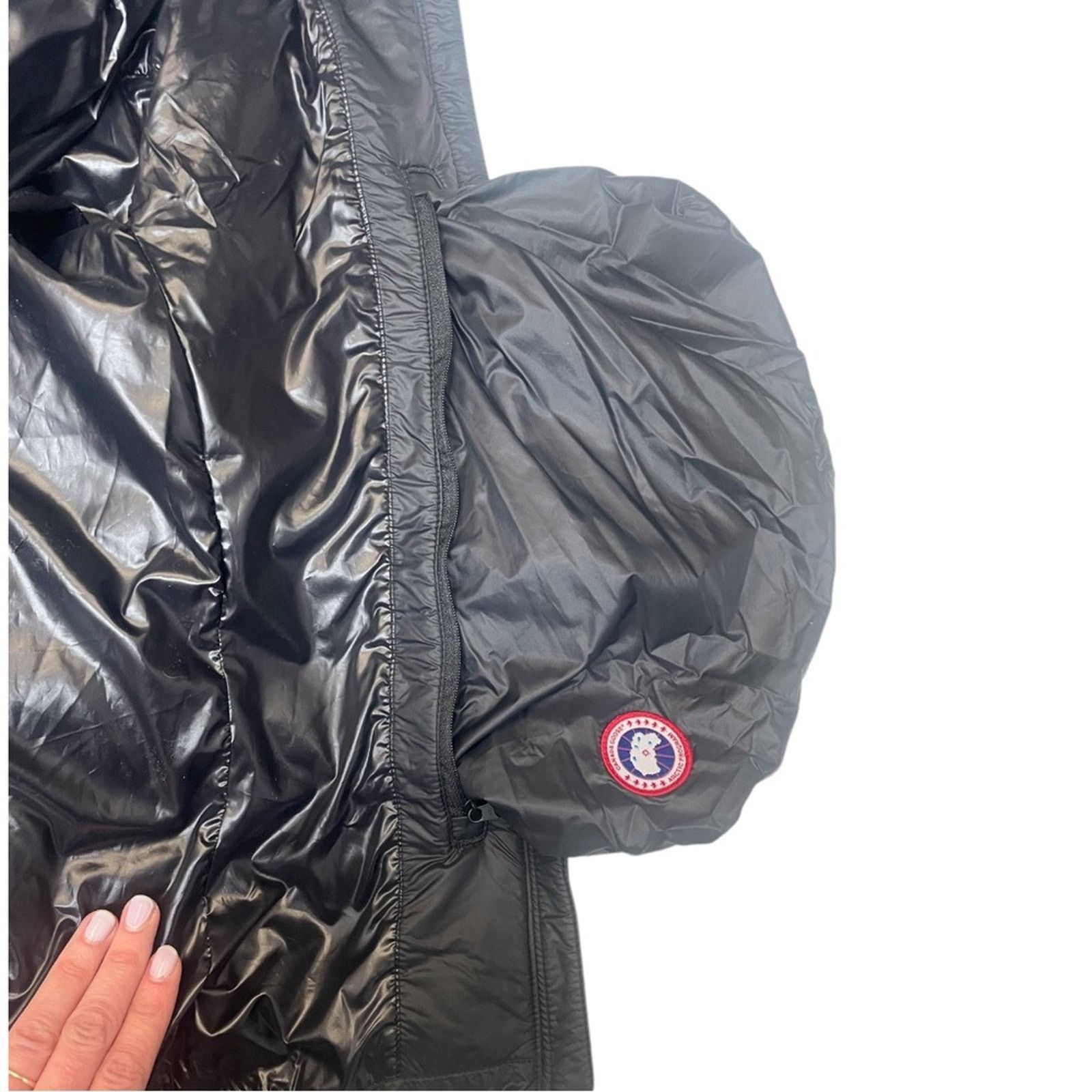 Canada Goose Canada Goose Black Abbot Hoody Packable Down Jacket size XS Size XS / US 0-2 / IT 36-38 - 10 Thumbnail