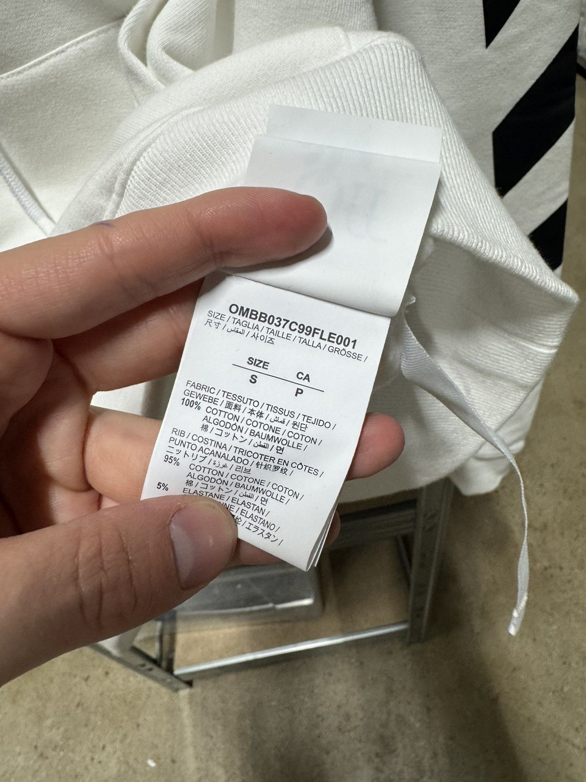 Off-White Off-White Helvetica Hoodie NEW 750$ Size US M / EU 48-50 / 2 - 4 Thumbnail